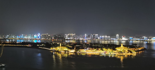 溫州江心嶼,中國詩之島,世界古航標。(拍攝溫州市鹿城區)